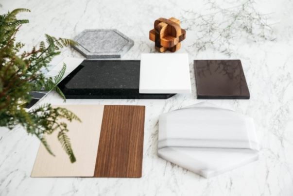 Product Samples for a home remodel