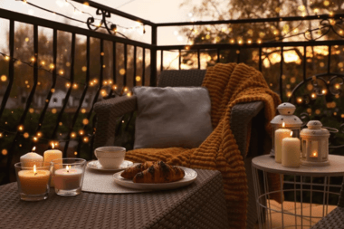 seasonal michigan deck decor ideas to impress your guests festive holiday lights with candles on coffee table custom built okemos