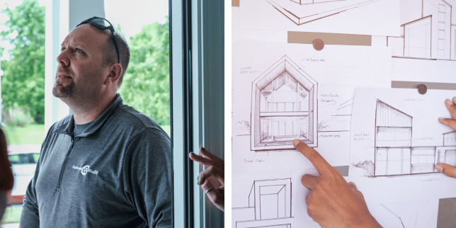 Greater Lansing design build firm remodeler and remodeling blueprint