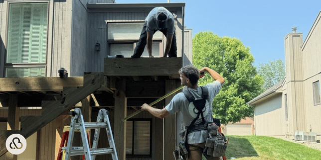 ways to prepare for your deck build project construction team building decking stairs custom built michigan