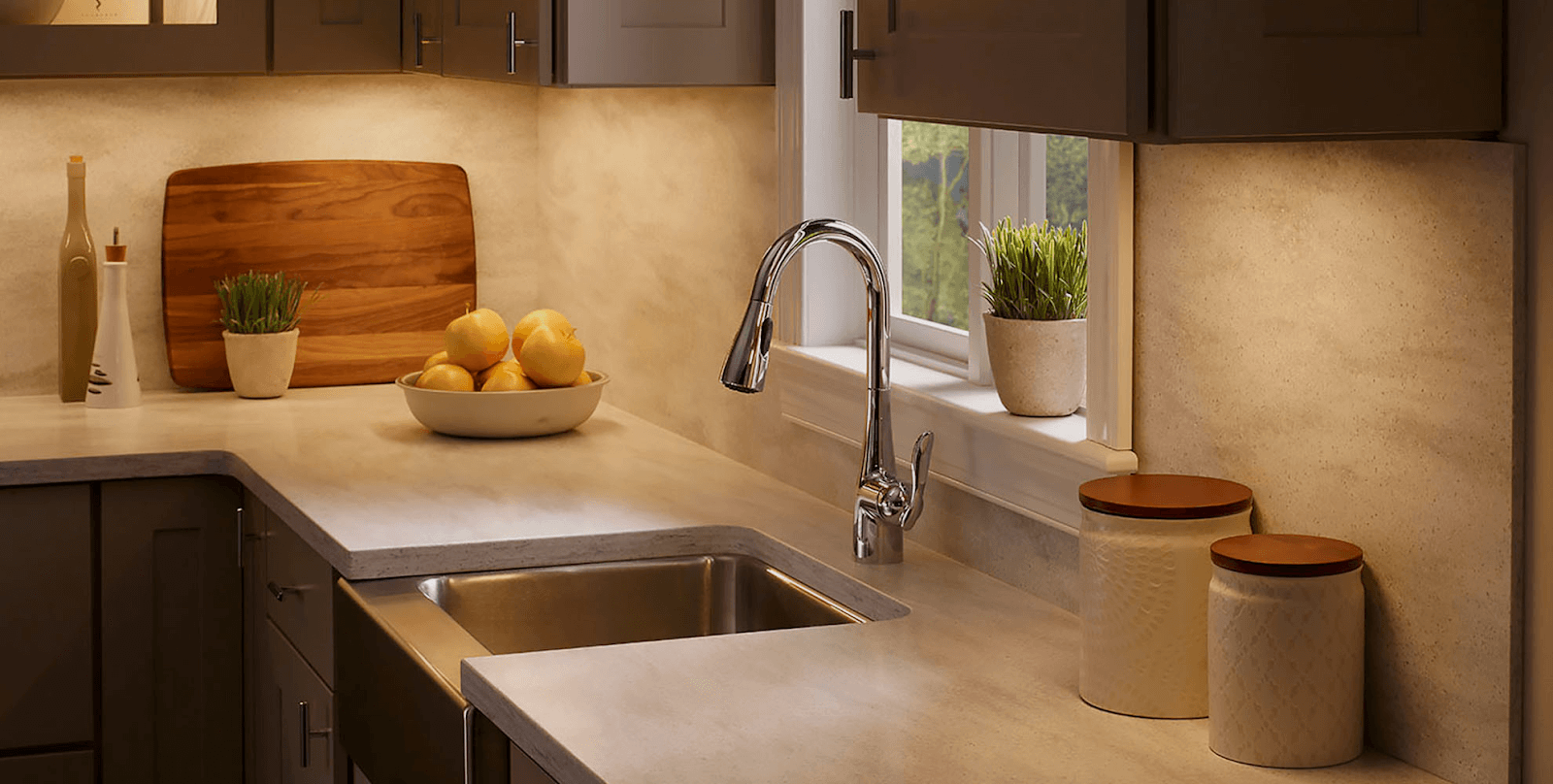 Under cabinet lights