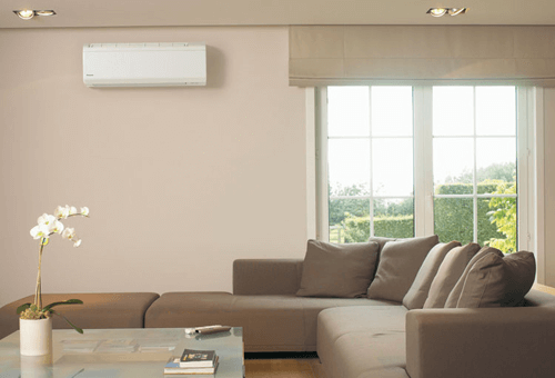 Mini-Split Heating & Cooling system installed in a home addition