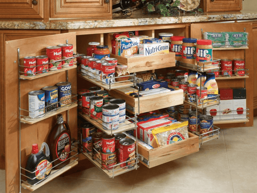 ADA-compliant lower cabinet
