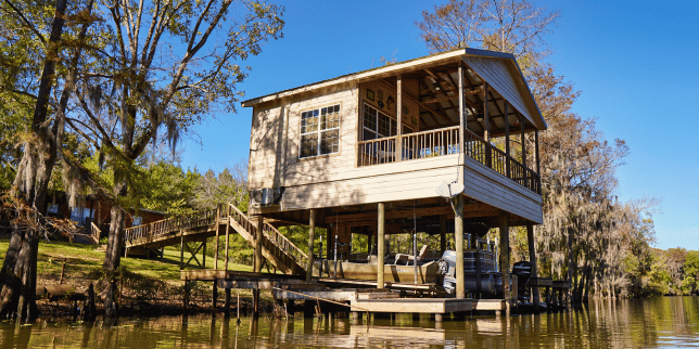 boathouse ideas for your northern michigan lake home multi tiered pier on the water custom built boyne city
