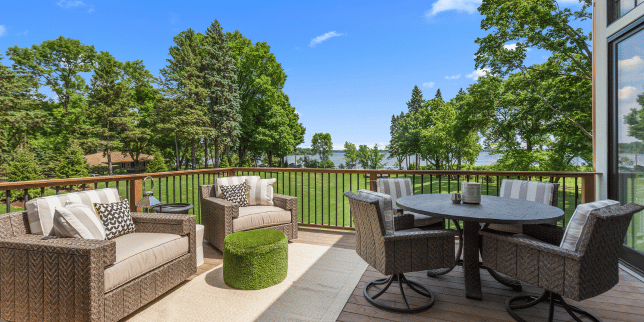how long does a deck last in michigan deck building lifespans elevated composite decking outdoor living space with dining area custom built mi