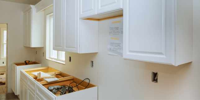 what living without a kitchen is really like during a remodeling project culinary space mid construction custom built michigan