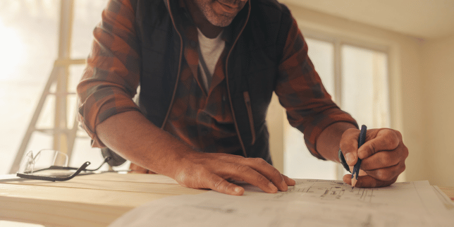 home remodeling contractor drawing design blueprints Greater Lansing