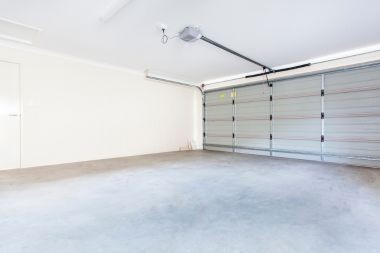 concrete flooring in garage remodeling project in Greater Lansing Michigan