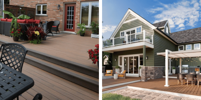 trunorth vs trex composite decking an honest review outdoor living spaces with furniture custom built michigan