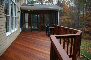 comparing decking materials for your michigan outdoor living space exotic hardwood deck area custom built okemos