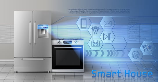 smart kitchen infographic