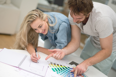Lansing couple designing their home remodeling project