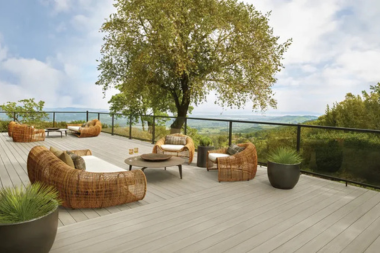 large pvc deck living space in Greater Lansing