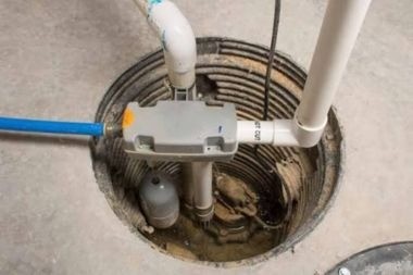 sump pump system in Greater Lansing Michigan finished basement