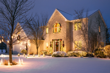 holiday safety upgrades for your home remodel house exterior with christmas lighting decor custom built michigan
