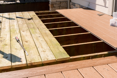 reasons to plan your spring deck build this winter decking board installation custom built michigan