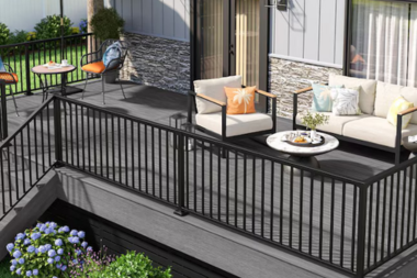 how much does deck railing cost in michigan aluminum rail with balusters and outdoor living space custom built mi