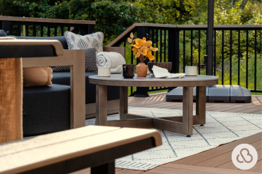 how long does a deck last in michigan deck building lifespans composite decking outdoor living space with dining table and furniture custom built mi