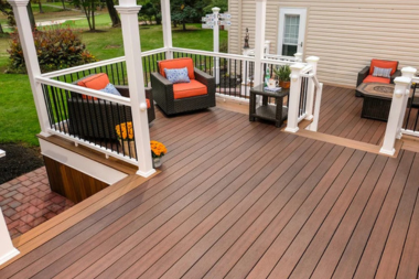 how long does a deck last in michigan deck building lifespans fiberon pvc decking outdoor living space with armchairs custom built mi