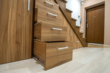 home remodeling trends to expect in 2026 hidden under stair storage drawers custom built michigan