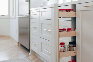 how to plan your kitchen renovation costs around your long term home goals dura supreme roll out pantry custom built michigan