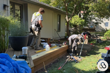 ways to prepare for your deck build project construction team building decking joists and framing custom built michigan
