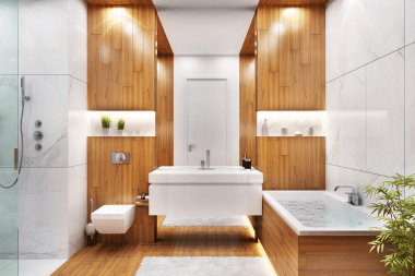 top timeless bathroom remodeling trends wood walls and flooring with shower custom built michigan