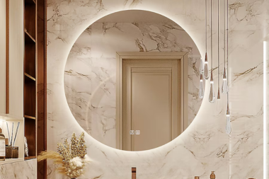 tips for better bathroom lighting design backlit mirror with pendant light fixtures custom built michigan