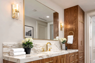 tips for better bathroom lighting design sconce vanity light fixtures with rectangular mirror custom built michigan