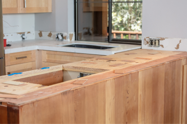 what to expect during a kitchen renovation countertop installation in culinary space custom built michigan