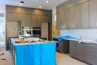 what to expect during a kitchen renovation mid construction remodel with luxury cabinets custom built michigan