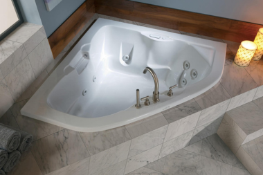 top bathtub options for your bathroom remodel corner tub with quartz tile surface custom built michigan