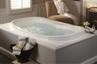 top bathtub options for your bathroom remodel whirlpool tub with steps and solid surface top custom built michigan