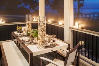 trex dining room set in screened in porch Greater Lansing