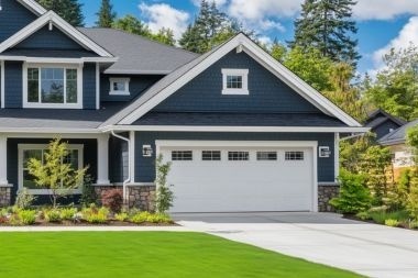garage addition with two story space in Greater Lansing