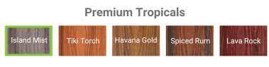 trex transcend tropicals tones multi tonal composite decking colors custom built