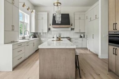 Greater Lansing kitchen remodeling project with Dura Supreme cabinetry and luxury finishes