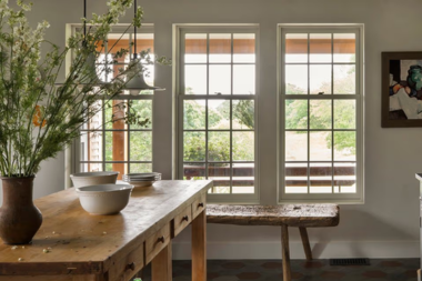 best window styles for enhancing natural light double hung windows in kitchen space custom built michigan