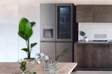 how to decide where to put features in your kitchen remodeling project smart refrigerator with modern cabinets custom built michigan