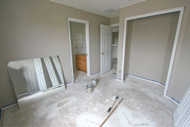 Greater Lansing home remodeling project mid construction