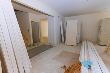 home remodeling project in Greater Lansing living room