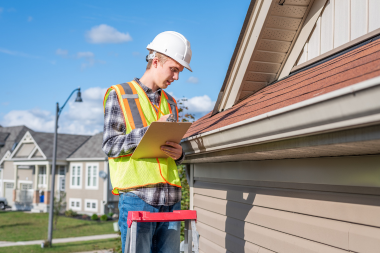how home remodeling inspections work roofing inspector checking shingles custom built michigan