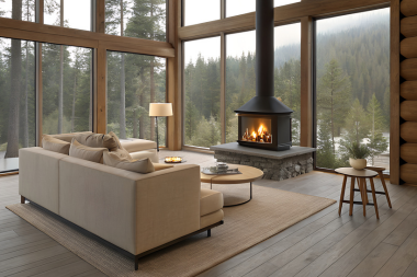 sunroom addition cost vs roi is it a smart investment cabin living room with floating fireplace custom built michigan