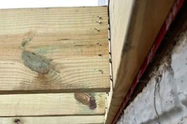 deck replacement vs repair which is right for you wood ledger board pulling away from house custom built michigan