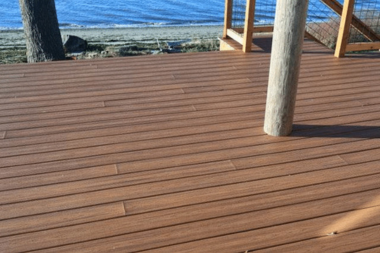 deck replacement vs repair which is right for you loose composite decking boards near waterfront custom built michigan