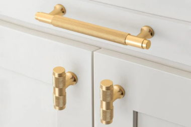 top kitchen cabinet hardware ideas textured gold pull on white cabinetry custom built michigan