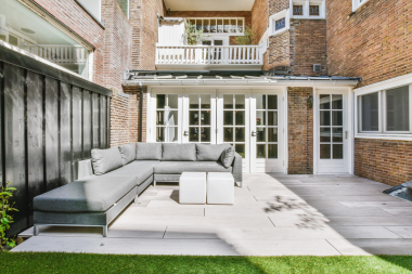 mistakes to avoid while choosing your outdoor furniture long sectional sofa in patio space custom built michigan
