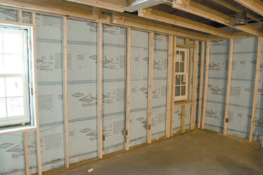ways to improve home insulation basement wall wraps custom built michigan