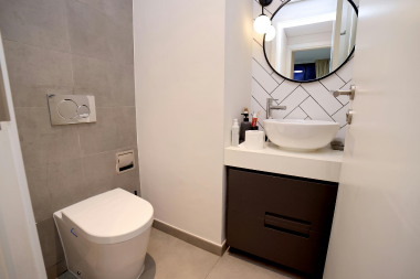 bathroom remodel cost myths every homeowner should know half bath with small sink vanity custom built michigan