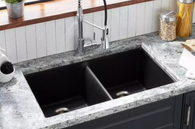 comparing kitchen sink styles for your home remodel composite granite double basin custom built michigan